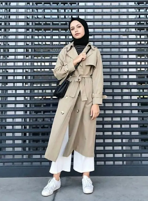 Layered Hijab Styles for Work