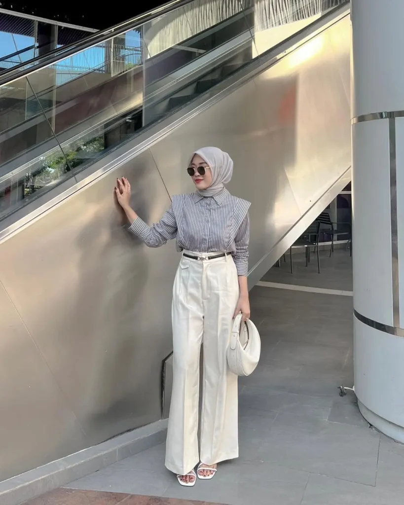 Neutral Hijab Outfits