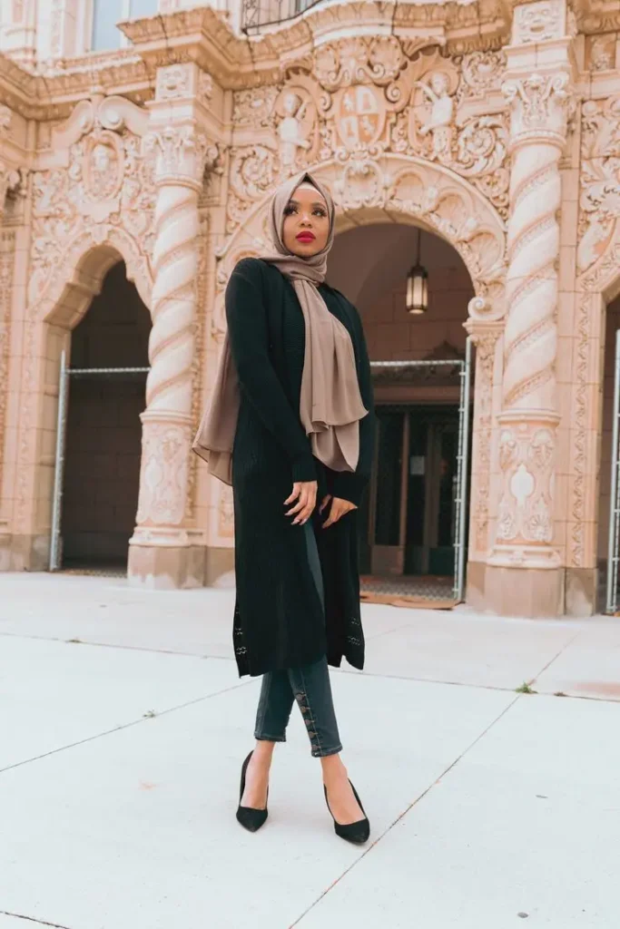 Neutral Hijab Outfits