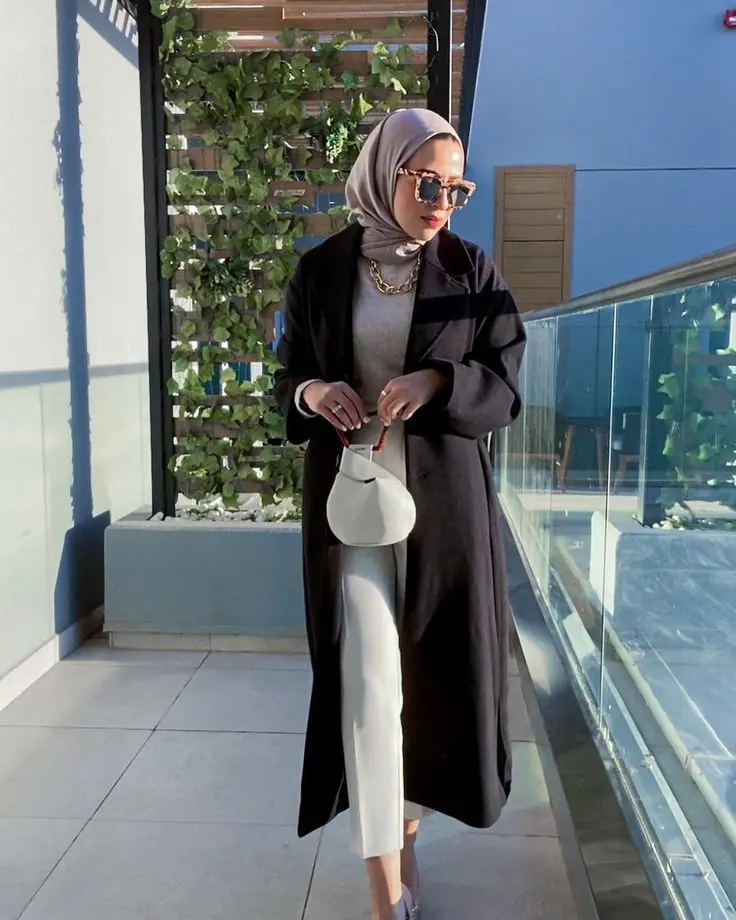 Neutral Hijab Wardrobe