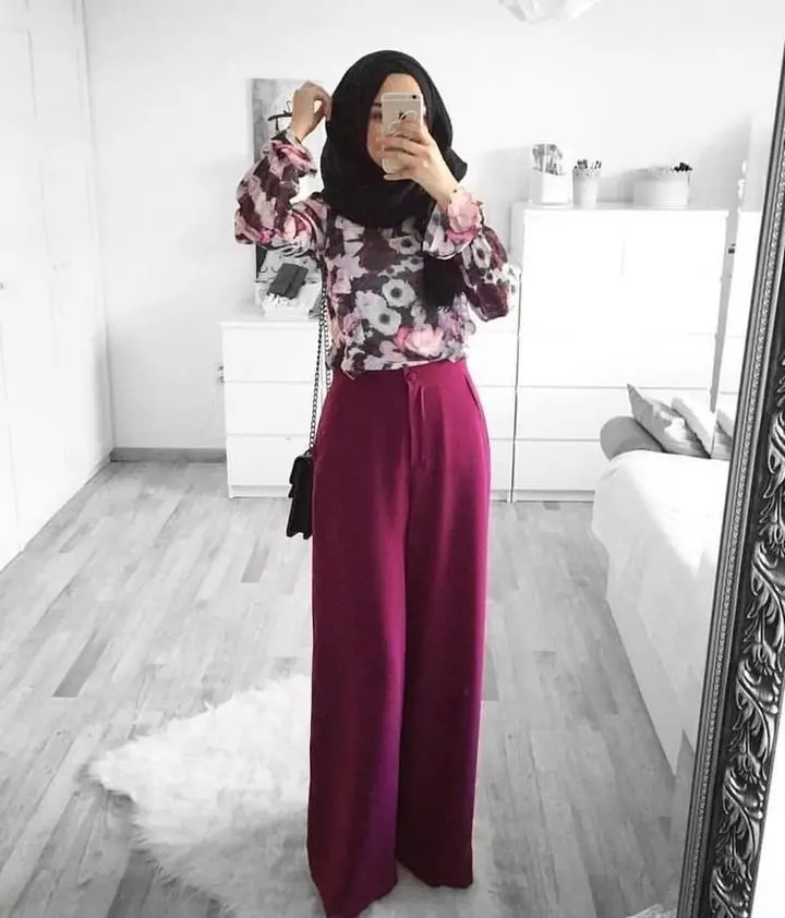 Wide Leg Trousers