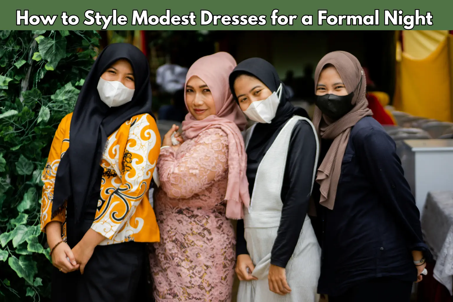 How to Style Modest Dresses for a Formal Night Out - modeststylewear.com